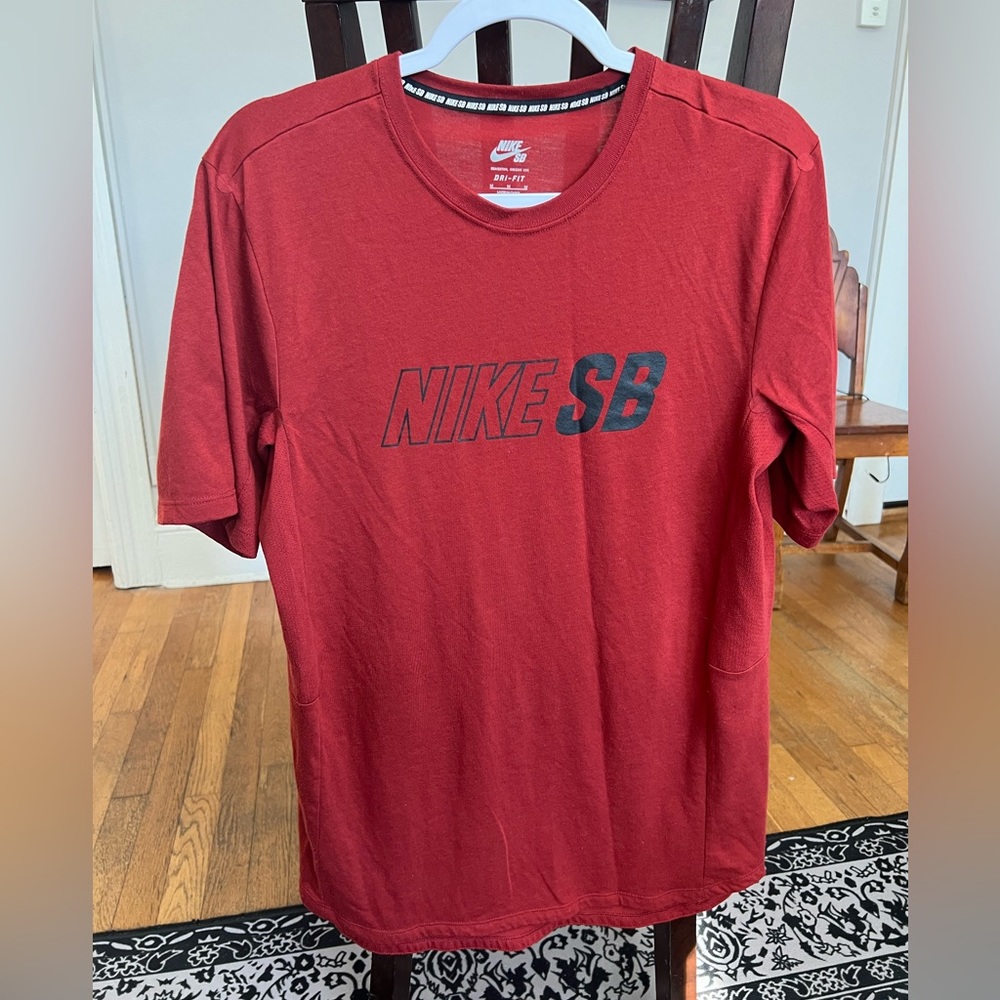 Nike SB red shirt